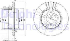 Delphi BG2623 - Discofreno autozon.pro