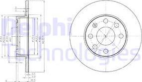 Delphi BG2149 - Discofreno autozon.pro