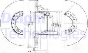 Delphi BG2163 - Discofreno autozon.pro