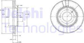 Delphi BG2109 - Discofreno autozon.pro