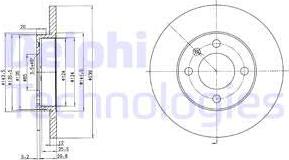 Delphi BG2116 - Discofreno autozon.pro