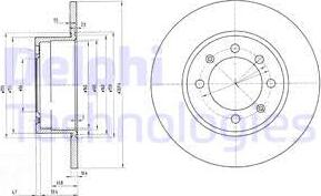 Delphi BG2112 - Discofreno autozon.pro