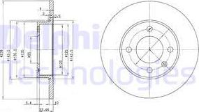 Delphi BG2117 - Discofreno autozon.pro