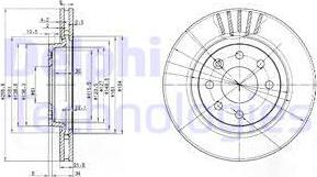 Delphi BG2899 - Discofreno autozon.pro