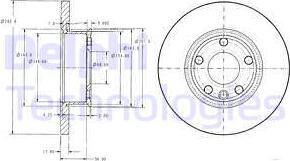 Delphi BG2898 - Discofreno autozon.pro