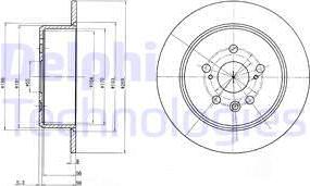 Delphi BG2884 - Discofreno autozon.pro