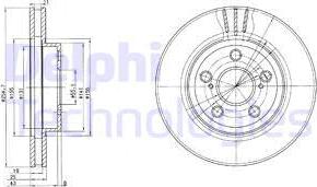 Delphi BG2880 - Discofreno autozon.pro