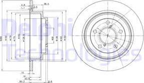 Delphi BG2826C - Discofreno autozon.pro