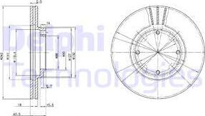 Delphi BG2394 - Discofreno autozon.pro