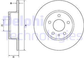 Delphi BG2386 - Discofreno autozon.pro