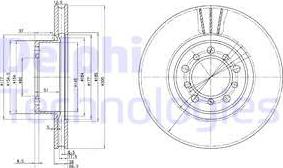 Delphi BG2372 - Discofreno autozon.pro