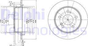 Delphi BG2291 - Discofreno autozon.pro