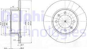 Delphi BG2218 - Discofreno autozon.pro