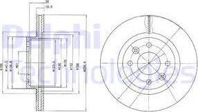 Delphi BG2283 - Discofreno autozon.pro