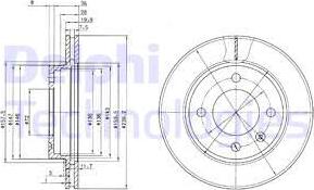 Delphi BG2273 - Discofreno autozon.pro