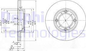 Delphi BG2797 - Discofreno autozon.pro