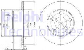 Delphi BG2746C - Discofreno autozon.pro