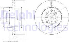 Delphi BG2759C - Discofreno autozon.pro