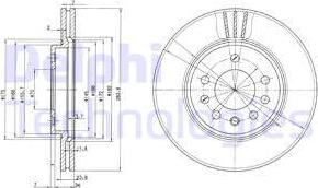 Delphi BG2750 - Discofreno autozon.pro