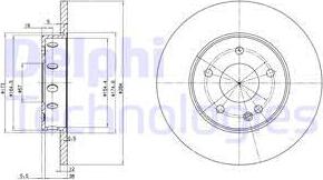 Delphi BG2769 - Discofreno autozon.pro