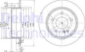 Delphi BG2761 - Discofreno autozon.pro