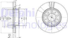 Delphi BG2719 - Discofreno autozon.pro