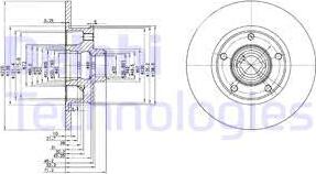 Delphi BG2714 - Discofreno autozon.pro