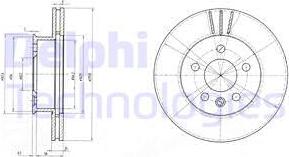 Delphi BG2717 - Discofreno autozon.pro