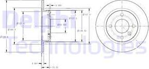 Delphi BG2732 - Discofreno autozon.pro