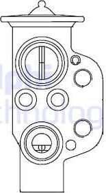 Delphi CB1004V - Valvola ad espansione, Climatizzatore autozon.pro