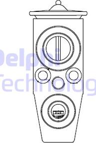 Delphi CB1008V - Valvola ad espansione, Climatizzatore autozon.pro