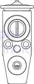 Delphi CB1011V - Valvola ad espansione, Climatizzatore autozon.pro