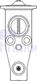 Delphi CB1017V - Valvola ad espansione, Climatizzatore autozon.pro