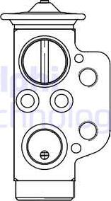 Delphi CB1022V - Valvola ad espansione, Climatizzatore autozon.pro