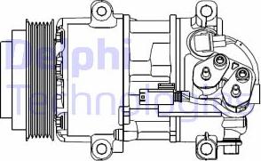 Delphi CS20499 - Compressore, Climatizzatore autozon.pro