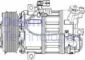 Delphi CS20477 - Compressore, Climatizzatore autozon.pro