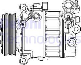 Delphi CS20512 - Compressore, Climatizzatore autozon.pro