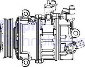 Delphi CS20529 - Compressore, Climatizzatore autozon.pro