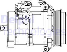 Delphi CS20528 - Compressore, Climatizzatore autozon.pro