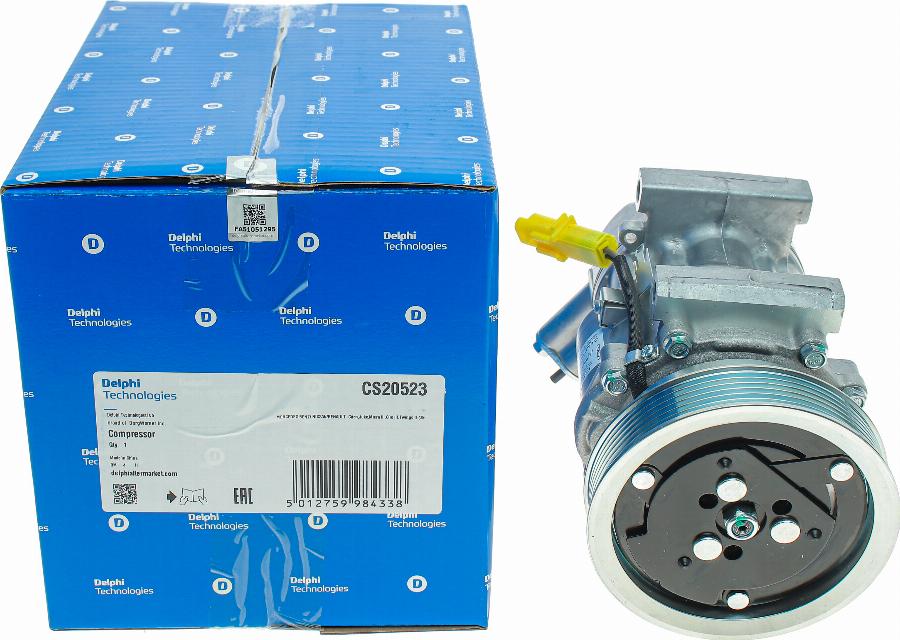 Delphi CS20523 - Compressore, Climatizzatore autozon.pro