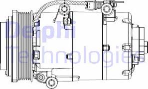 Delphi CS20358 - Compressore, Climatizzatore autozon.pro