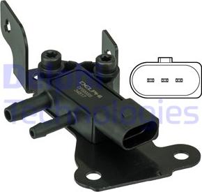 Delphi DPS00005 - Sensore, Pressione gas scarico autozon.pro