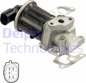 Delphi EG10416-12B1 - Valvola ricircolo gas scarico-EGR autozon.pro