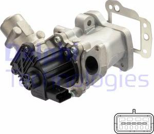 Delphi EG10437-12B1 - Valvola ricircolo gas scarico-EGR autozon.pro