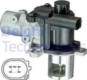 Delphi EG10425-15B1 - Valvola ricircolo gas scarico-EGR autozon.pro