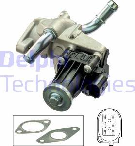 Delphi EG10551-12B1 - Valvola ricircolo gas scarico-EGR autozon.pro