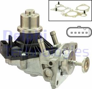 Delphi EG10560-12B1 - Valvola ricircolo gas scarico-EGR autozon.pro