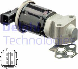 Delphi EG10514-12B1 - Valvola ricircolo gas scarico-EGR autozon.pro