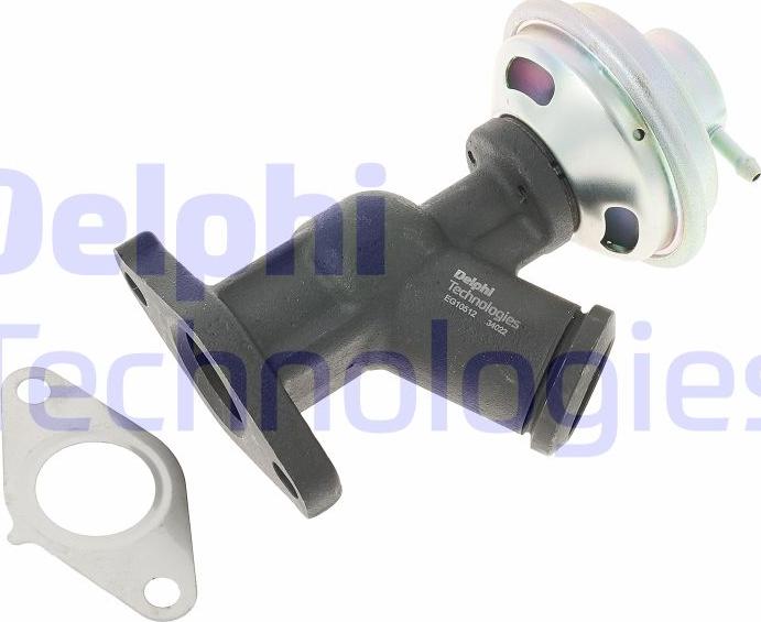 Delphi EG10512-12B1 - Valvola ricircolo gas scarico-EGR autozon.pro