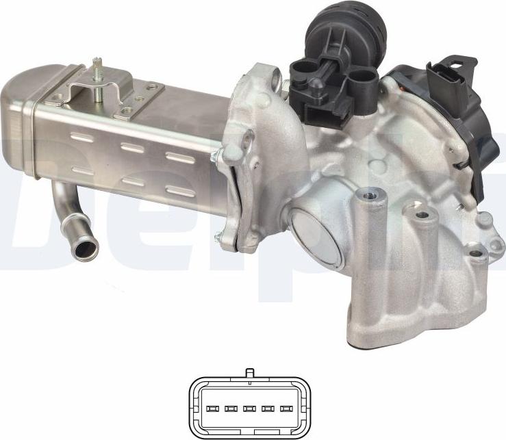 Delphi EG10580-12B1 - Valvola ricircolo gas scarico-EGR autozon.pro